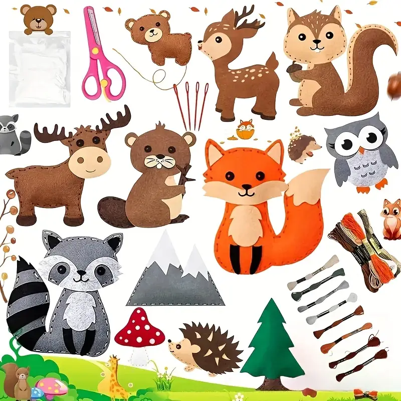 Szyciuchy - Edukacyjny zestaw do nauki szycia dla dzieci